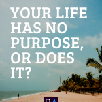 Your Life Has No Purpose Or Does It