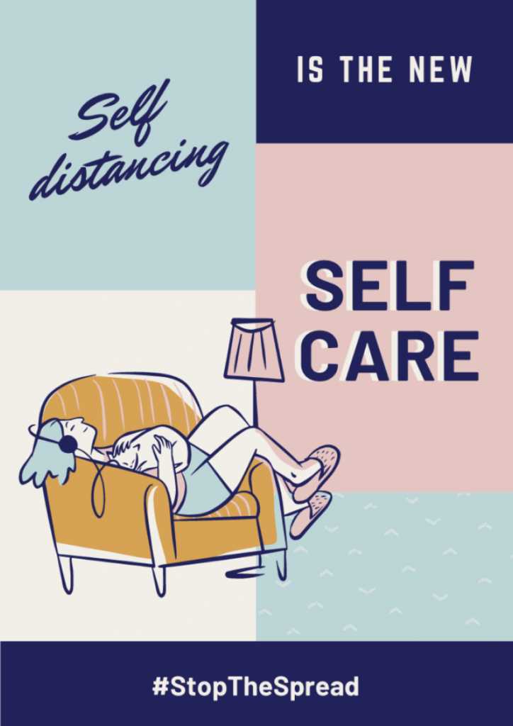 Self Distancing is Self Care